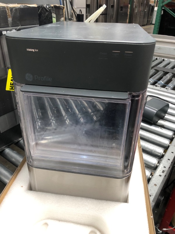 Photo 2 of GE Profile Opal | Countertop Nugget Ice Maker w/ 1 gal sidetank | 2.0XL Version | Ice Machine with WiFi Connectivity | Stainless Steel