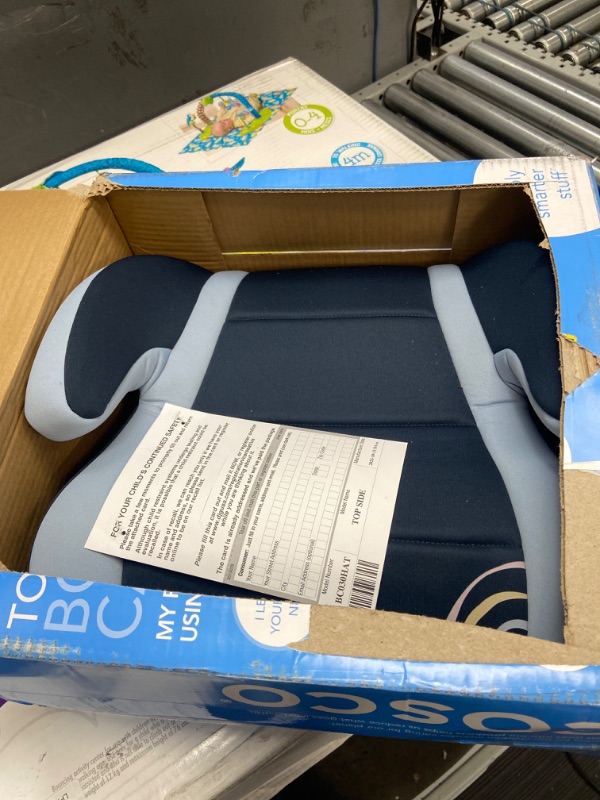 Photo 1 of Cosco Topside Backless Booster Car Seat, Lightweight 40-100 lbs, Rainbow