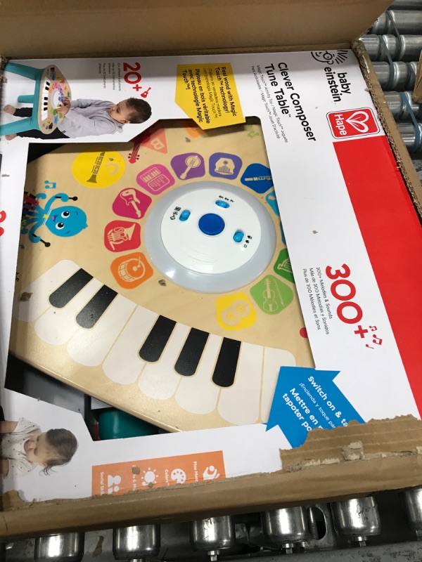 Photo 1 of Baby Einstein Clever Composer Tune Table Magic Touch Electronic Wooden Activity Toddler Toy, Ages 6 Months + Composer Table