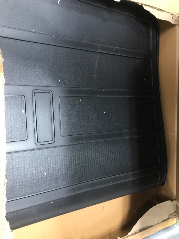 Photo 2 of Klutchtech Cargo Liner Trunk Mat for R1S 2022 2023 2024, All Weather Protection Automotive Waterproof Floor Cargo Mat Custom Compatible with R1S Accessories 22+ Color