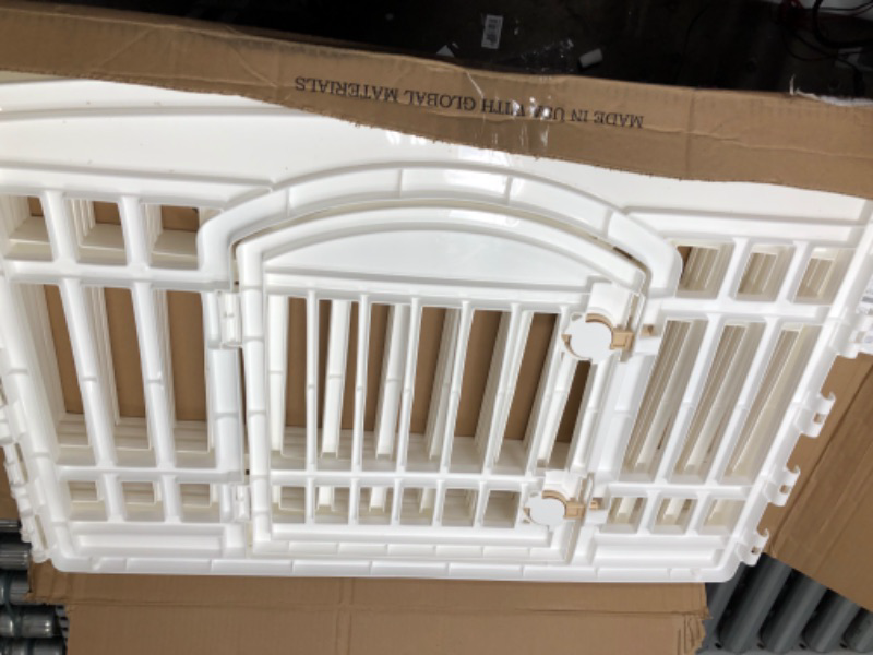 Photo 1 of (used see all images) IRIS USA 24" Exercise 4-Panel Pet Playpen with Door, Dog Playpen, Puppy Playpen