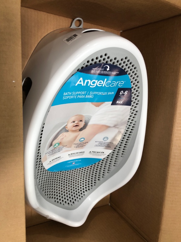 Photo 2 of Angelcare Baby Bath Support (Grey) | Ideal for Babies Less than 6 Months Old