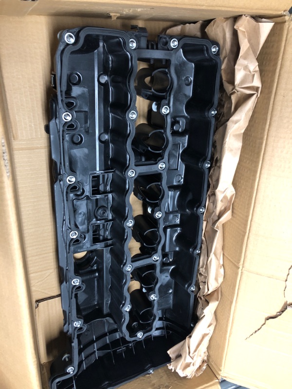 Photo 2 of MITZONE N54 Upgraded Valve Cover with Gasket & PCV Compatible with BMW 335i 535i x6 z4 740Li 3.0L with Turbo Replace 11127565284