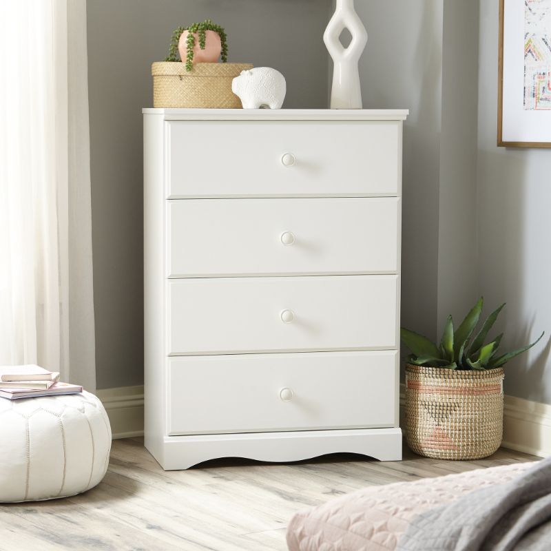 Photo 1 of *Not Exact*  Storybook 6-Drawer Dresser, Soft White Finish