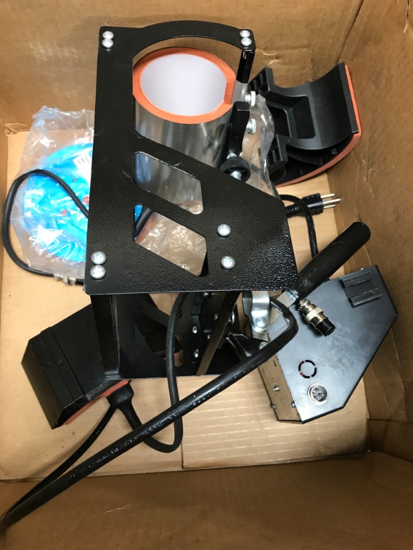 Photo 1 of Slendor 5 in 1 Heat Press Machine 12x15 inch 360-Degree Swing Away Digital T Shirt Pressing Machine Multifunction Heat Transfer Sublimation Combo for T Shirts Mugs Hat Plate Cap