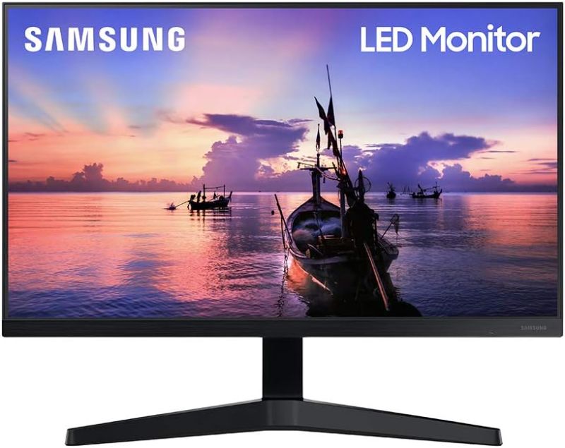 Photo 3 of SAMSUNG T350 Series 22-Inch FHD 1080p Computer Monitor, 75Hz, IPS Panel, HDMI, VGA (D-Sub), 3-Sided Border-Less, FreeSync (LF22T350FHNXZA)