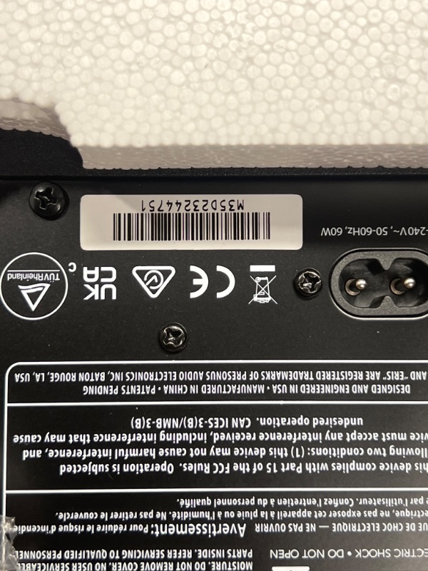 Photo 3 of PreSonus Eris 3.5 Gen 2 — 3.5-inch Powered Desktop Speakers for Multimedia, Gaming, Studio-Quality Music Production, 50W Power 3.5" Studio Monitors (Pair) 2nd Generation