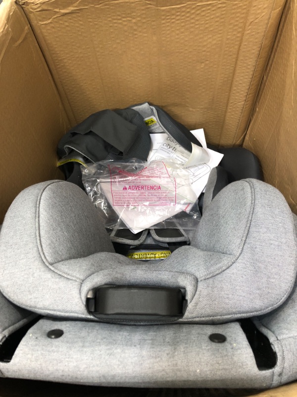 Photo 2 of Baby Jogger City Turn Rotating Convertible Car Seat | Unique Turning Car Seat Rotates for Easy in and Out, Phantom Grey