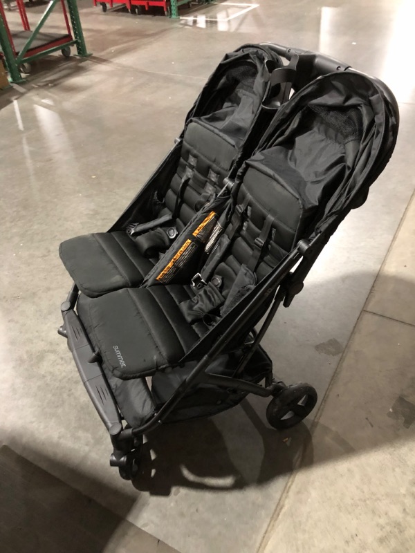 Photo 4 of ***USED - NO PACKAGING***DOES NOT FOLD CLOSED**
Summer Infant 3Dpac CS+ Double Stroller