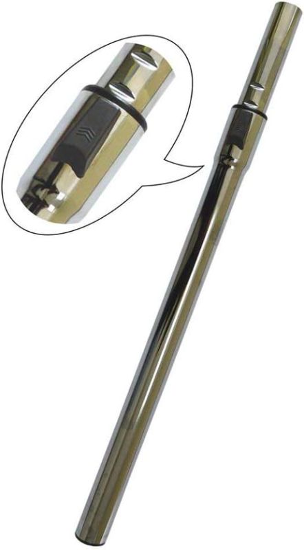 Photo 1 of 2FT Wand for Central Vacuums with Adjustable Length, Plated Chrome