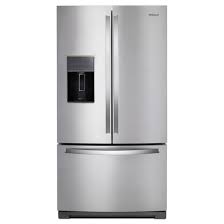 Photo 1 of Whirlpool 26.8-cu ft French Door Refrigerator with Dual Ice Maker (Fingerprint Resistant Stainless Steel) ENERGY STAR
