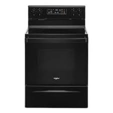 Photo 1 of 5.3 cu. ft. Electric Range with Steam Clean and 5 Elements in Black
