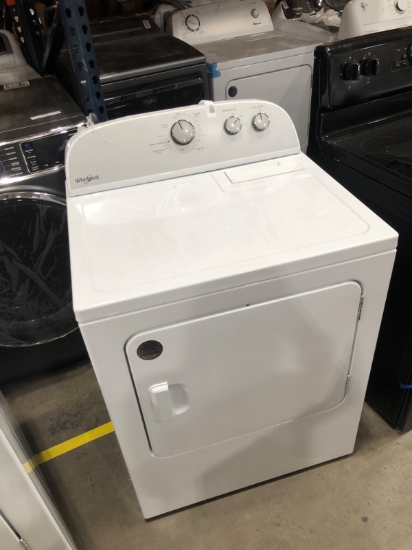 Photo 2 of Whirlpool 
7-cu ft Electric Dryer (White)