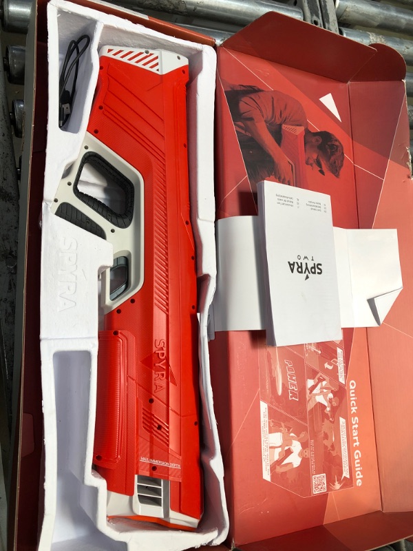 Photo 1 of (READ FULL POST) SPYRA – SpyraTwo WaterBlaster Red – Automated & Precise High-End Premium Electric Water Gun
