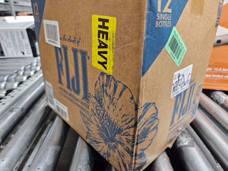 Photo 1 of 12 FIJI Water Bottles (50.7fl oz) 