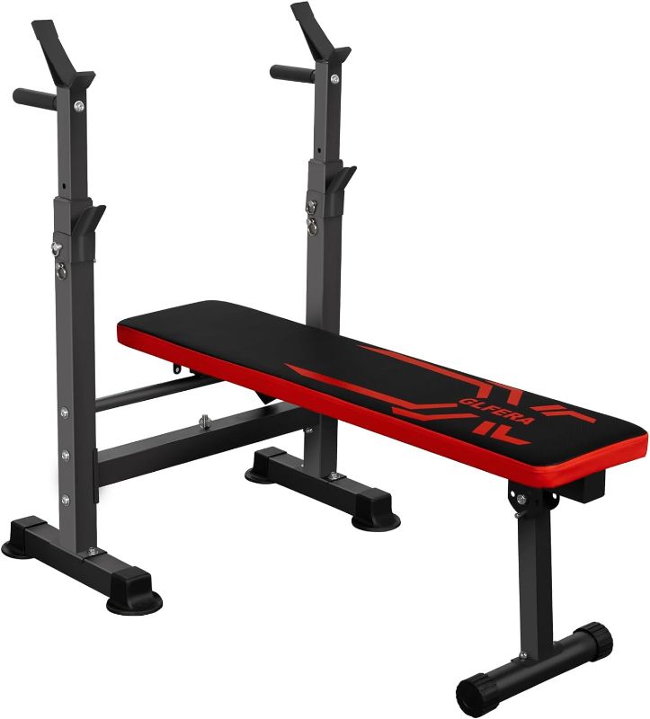 Photo 1 of Adjustable Weight Bench, Bench Press for Strength Training, Incline Decline Bench Sit Up Bench for Home Gym 