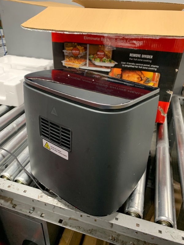 Photo 1 of COSORI Next Generation TurboBlaze 6.0-Quart Air Fryer: 9 Functions, 5 Speeds, Cooks Quickly and Evenly with Crispy Results, 95% Less Oil for Healthier Meals, Varied Recipes, Easy to Clean, Dark Gray 6.0 Quart Dark Gray