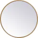 Photo 1 of 18" Diameter Circular Metal Framed Bathroom Mirror