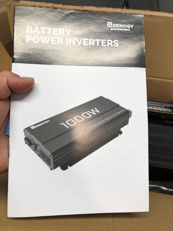 Photo 6 of (READ FULL POST) Renogy 3000W Pure Sine Wave Inverter 12V DC to 120V AC Converter for Home