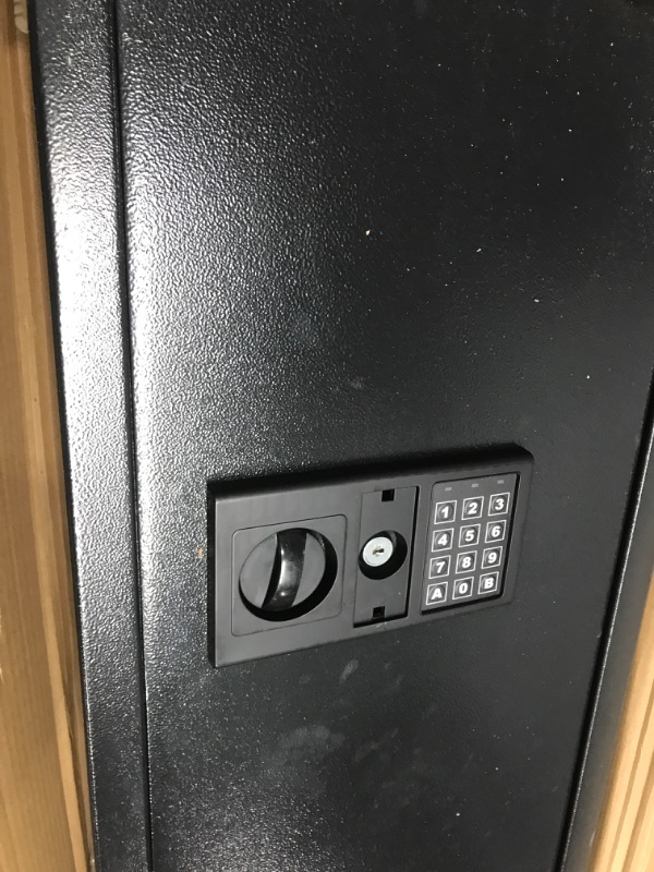 Photo 2 of 33.46" Tall Fireproof Wall Safes Between the Studs 16" Centers, Electronic Hidden Safe with Removable Shelf, Home Safe for Firearms, Money, Jewelry, Passport