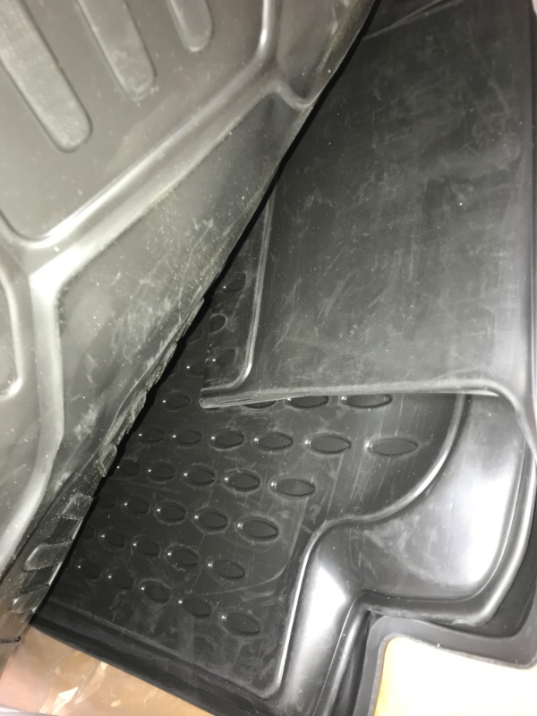 Photo 1 of Fits 2020-2023 Subaru Outback / 2020-2023 Subaru Legacy Floor Mats Front & 2nd Row Seat Liner Set 3D Custom Fit All-Weather Full Set Liners, Black (All Models)