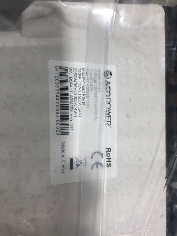 Photo 1 of Monocrystalline Solar Panels Kit with LCD Charge Controller/Mounting Brackets/Y Connectors/Solar Cables/Cable Entry housing (800W MPPT60A Kit), 8x100W (Pack of 1) 800W MPPT60A 0 Ah