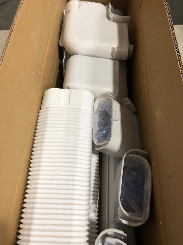 Photo 1 of * used * see images *
Taktopeak PVC Decorative Line Cover Kit for Ductless Mini Split Air Conditioner-Full Set