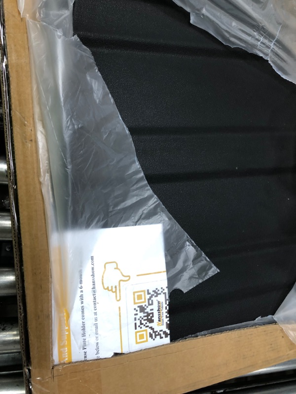 Photo 2 of HANSSHOW Rivian R1T Truck Bed Mat, Rivian Accessories All-Weather Protection R1T Truck Bed Liner/TPE Matter Foldable Bed Mat for Rivian R1T 2022 2023