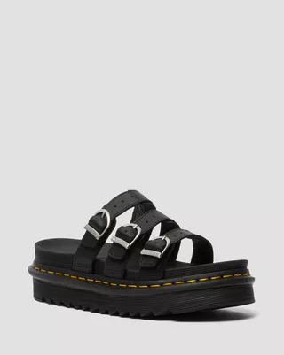 Photo 1 of ***damaged***Dr. Martens Women's Blaire Slide Flower Sandal 8