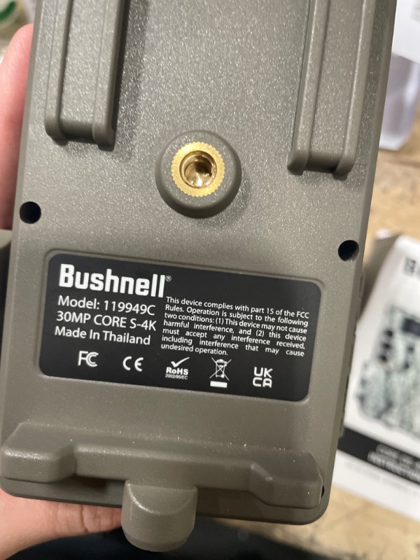 Photo 4 of * used * see all images *
Bushnell Trail Camera CORE S-4K, No-Glow Game Camera 