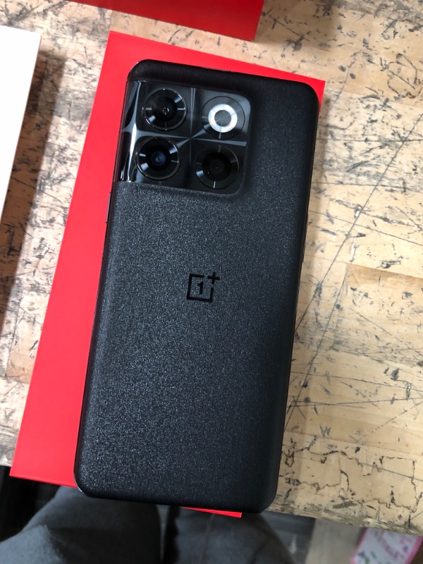 Photo 3 of BRAND NEW OnePlus 10T | Moonstone Black | 5G Unlocked Android Smartphone U.S Version | 16GB RAM+256GB Storage | 120Hz Fluid AMOLED Display | Triple Camera 50+8+2MP, 16MP | 125W SuperVOOC Charging Moonstone Black 16/256GB Smartphone