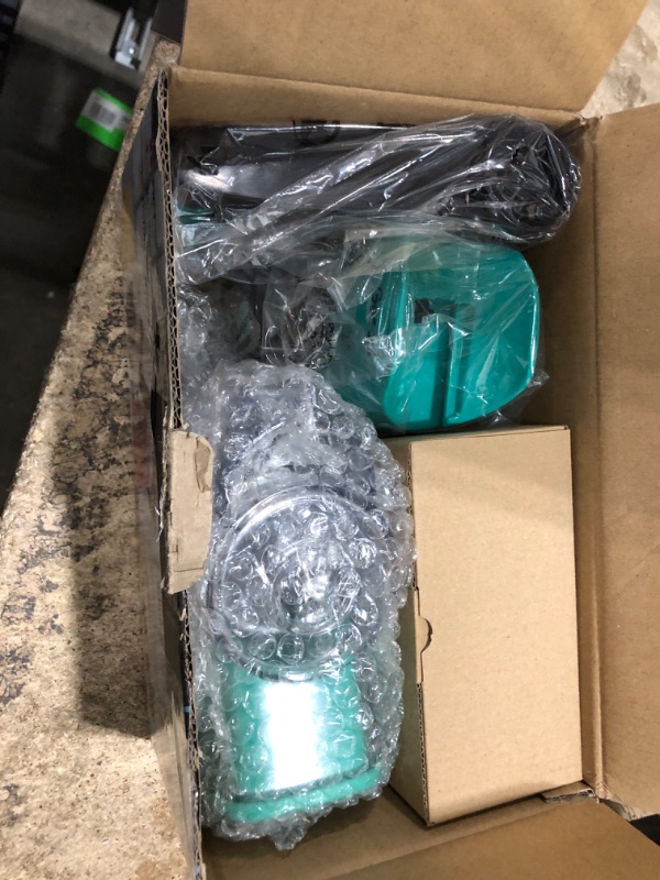 Photo 1 of Geedel Rotary Cheese Grater with 3 Interchangeable Blades, Kitchen Mandoline Vegetable Slicer for Fruit, Nuts , Easy to Clean Dark Green 3 Blades