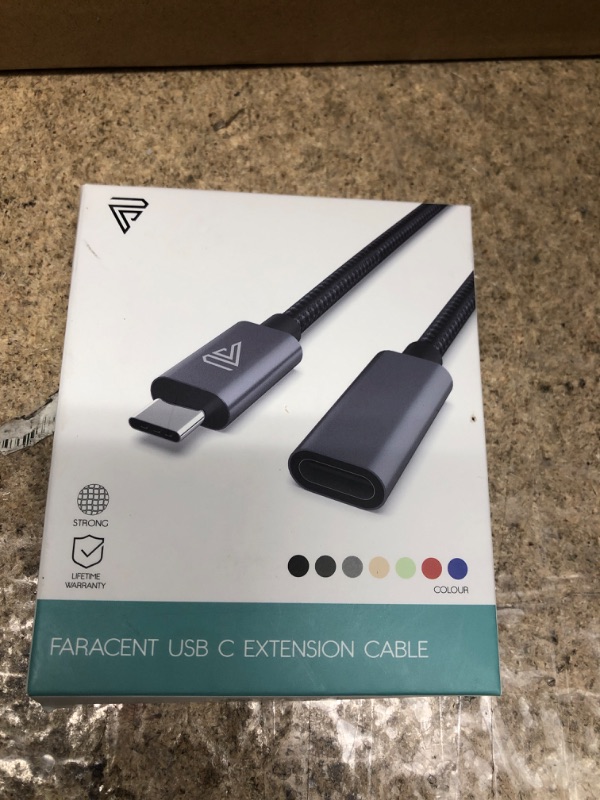 Photo 1 of FARACENT USB C EXTENSION CABLE 