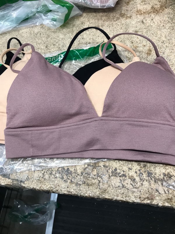 Photo 1 of  Women's 3 Pack Sports Bra Small