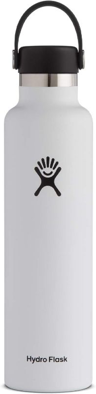 Photo 1 of 
Hydro Flask Stainless Steel Standard Mouth Water Bottle with Flex Cap and Double-Wall Vacuum Insulation