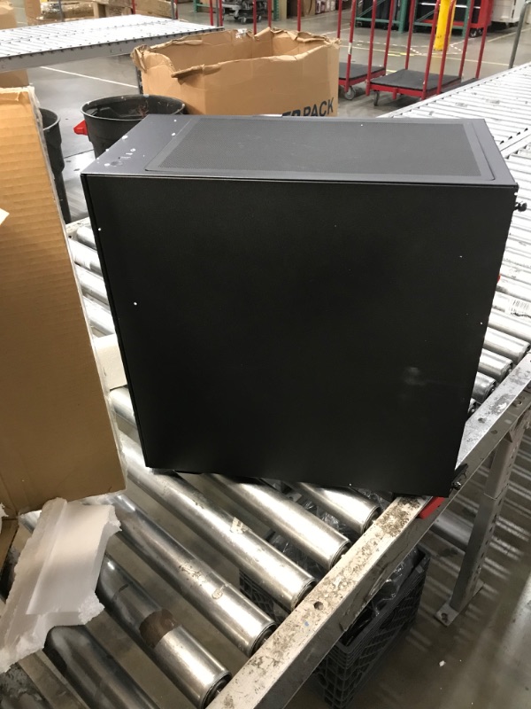 Photo 1 of NZXT H5 Flow RGB ATX Mid-Tower Gaming Case - High Airflow, Tempered Glass, Cable Management, 280mm Radiator Support - Black
