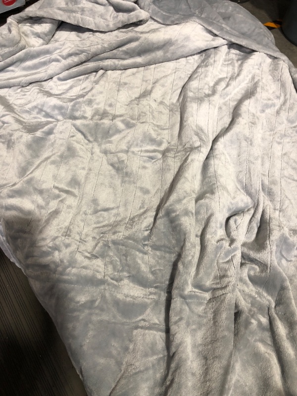 Photo 2 of * not functional * sold for parts *
HYLEORY Heated Blanket Electric Throw Light Grey 