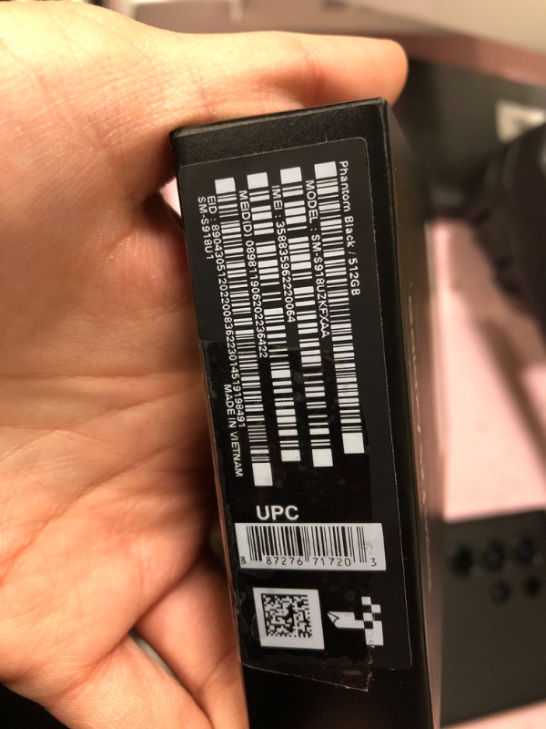 Photo 2 of **SEE NOTES**
SAMSUNG Galaxy S23 Ultra Cell Phone, Factory Unlocked Android Smartphone, 512GB Storage, 200MP Camera, Night Mode, Long Battery Life, S Pen, US Version, 2023 Phantom Black Phantom Black 512GB S23 Ultra