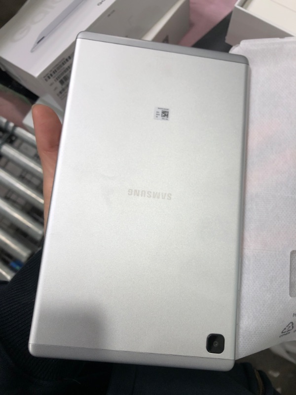 Photo 4 of SAMSUNG Galaxy Tab A7 Lite 8.7" 32GB Android Tablet w/ Compact, Slim Design, Sturdy Metal Frame, Long Lasting Battery, Silver WiFi Tablet Silver