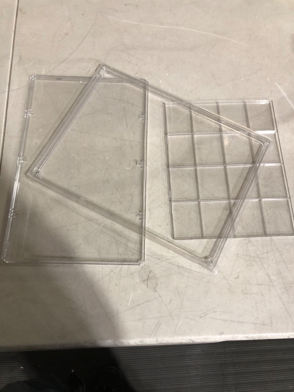 Photo 1 of ***UNKNOWN DEMENSIONS AND NO DIRECTIONS***
Display Case Clear Acrylic Organizer 
