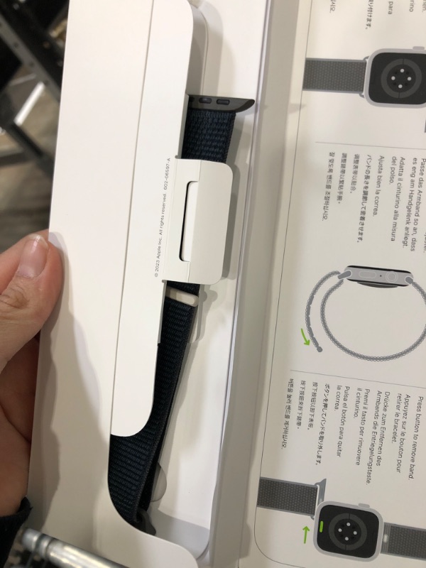 Photo 4 of **SEE NOTES**Apple Watch Series 9 [GPS 45mm] Smartwatch with Midnight Aluminum Case with Midnight Sport Loop