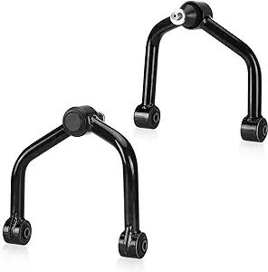 Photo 1 of 2-4" Lift Front Upper Control Arm for 2004-2015 Nissan Titan 2005-2019 Armada 2 PCS Black Tubular Suspension kit Adjustable Control Arm 2WD/ 4WD