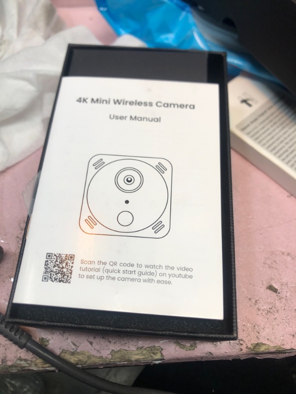 Photo 1 of Mini Spy Camera Hidden 4K WiFi Wireless Nanny Cam Small Indoor Home Security Surveillance Cameras Micro Tiny Secret Video Recorder with Phone App Cloud Storage Night Vision Motion Human Detection