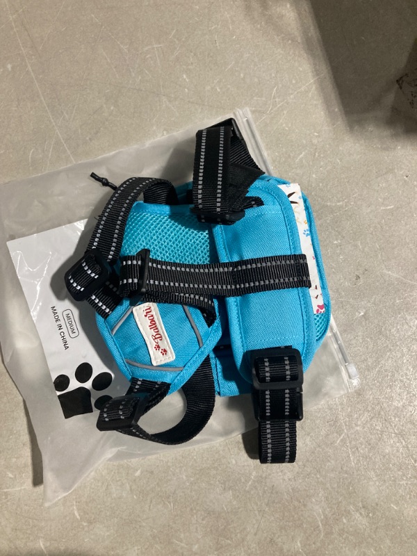 Photo 2 of (READ FULL POST) Balbari Dog Backpack Harness (Sky Blue, Medium) (Sky Blue, Medium)