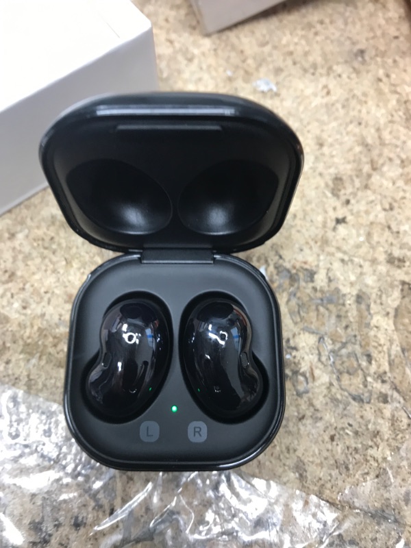 Photo 4 of * see clerk notes *
Samsung Galaxy Buds Live, Wireless Earbuds w/Active Noise Cancelling, Mystic Black, International Version