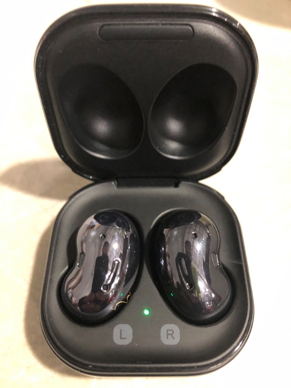 Photo 2 of Samsung Galaxy Buds Live, Wireless Earbuds w/Active Noise Cancelling, Mystic Black, International Version