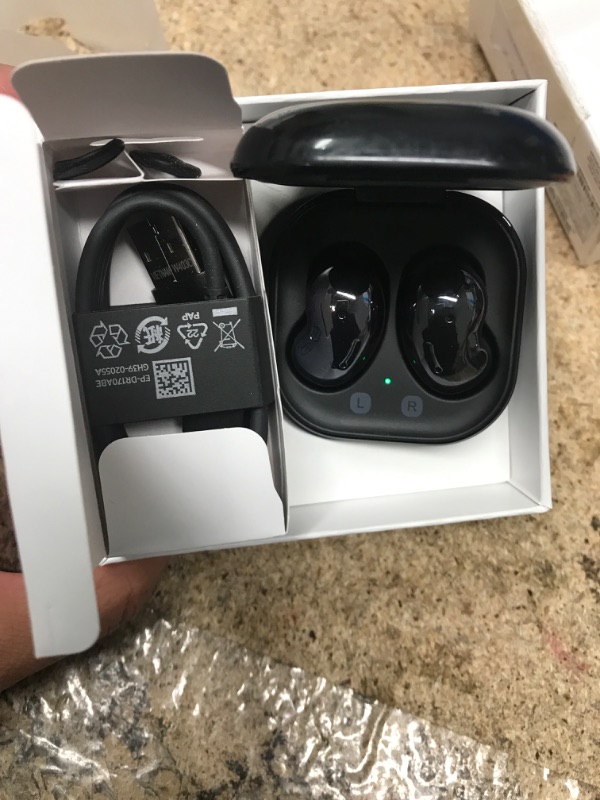 Photo 5 of Samsung Galaxy Buds Live, Wireless Earbuds w/Active Noise Cancelling, Mystic Black, International Version