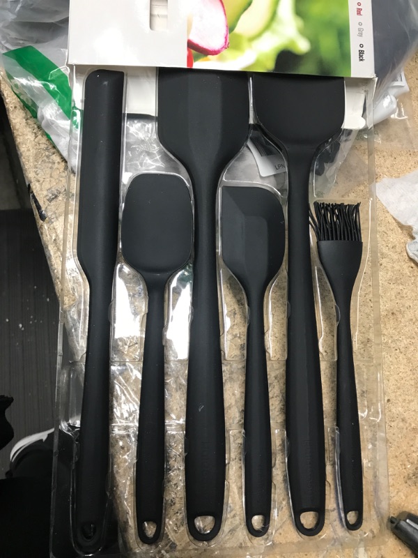 Photo 1 of 6 Pc Silicone Spatula Set 