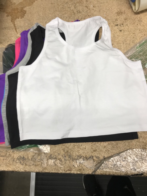 Photo 1 of Girls LG Sports Tank Tops 6 Pack 