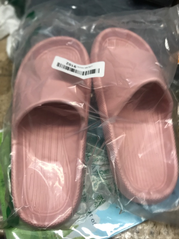 Photo 1 of PINK SLIDES SIZE 8